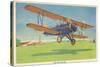 The Travel-Air Biplane-null-Stretched Canvas