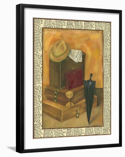 The Traveler II-Jennifer Goldberger-Framed Art Print