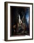 The Traveler or Oedipus Traveler or the Egalite before Death Oedipus in Front of the Sphinx. Painti-Gustave Moreau-Framed Giclee Print