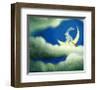 The Traveler-Chris Miles-Framed Art Print