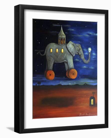 The Traveler-Leah Saulnier-Framed Giclee Print