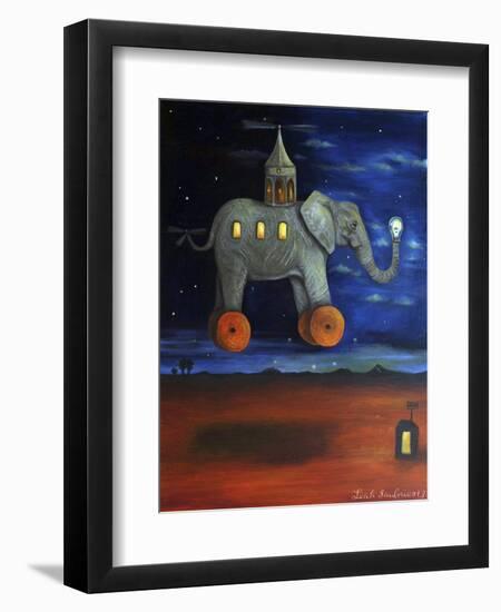 The Traveler-Leah Saulnier-Framed Giclee Print