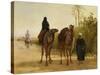 The Travellers, 1874-Heywood Hardy-Stretched Canvas