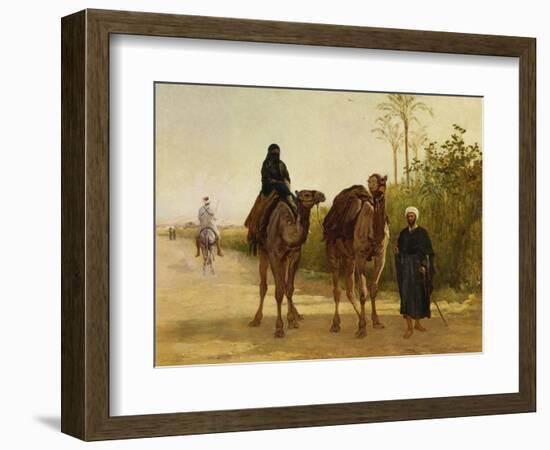 The Travellers, 1874-Heywood Hardy-Framed Giclee Print