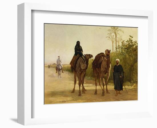The Travellers, 1874-Heywood Hardy-Framed Giclee Print
