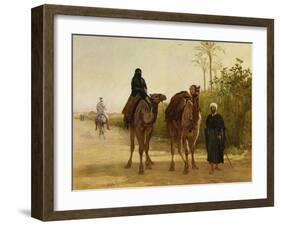 The Travellers, 1874-Heywood Hardy-Framed Giclee Print