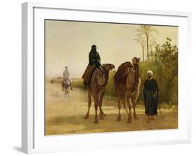 The Travellers, 1874-Heywood Hardy-Framed Giclee Print