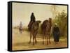 The Travellers, 1874-Heywood Hardy-Framed Stretched Canvas