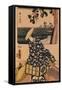 The Travellers, 1901-Utagawa Kunisada-Framed Stretched Canvas