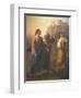 The Travellers at Emmaus, 1857-Ramon Sagredo-Framed Giclee Print