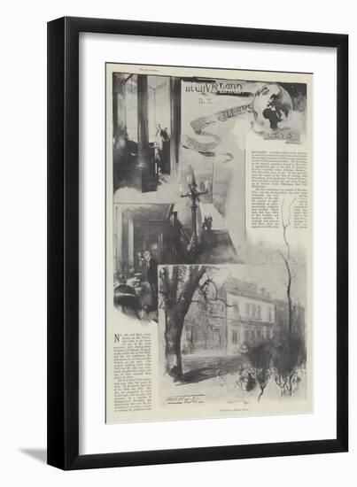 The Travellers' Club-Thomas Walter Wilson-Framed Giclee Print