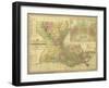 The Travellers Pocket Map of Louisiana, Published in 1830-W. Brose-Framed Giclee Print