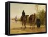 The Travellers-Heywood Hardy-Framed Stretched Canvas