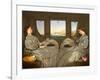 The Travelling Companions, 1862 (Oil on Canvas)-Augustus Leopold Egg-Framed Giclee Print