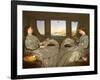 The Travelling Companions, 1862 (Oil on Canvas)-Augustus Leopold Egg-Framed Giclee Print