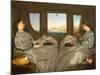 The Travelling Companions, 1862 (Oil on Canvas)-Augustus Leopold Egg-Mounted Giclee Print