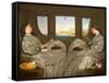 The Travelling Companions, 1862 (Oil on Canvas)-Augustus Leopold Egg-Framed Stretched Canvas