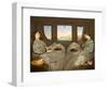 The Travelling Companions, 1862 (Oil on Canvas)-Augustus Leopold Egg-Framed Giclee Print