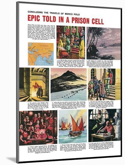 The Travels of Marco Polo-Ron Embleton-Mounted Giclee Print
