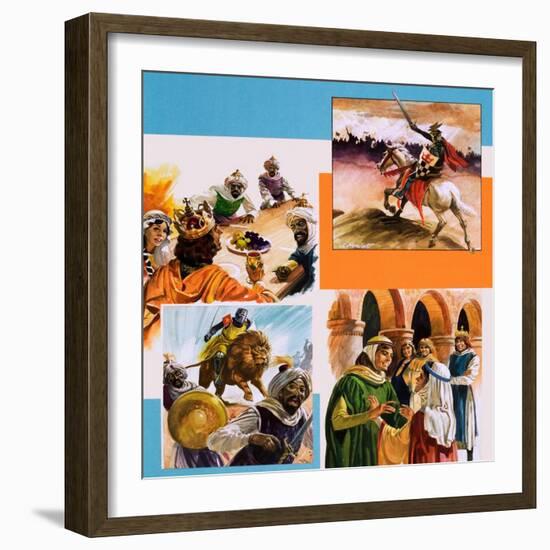 The Travels of Sir Isumbras-Andrew Howat-Framed Giclee Print