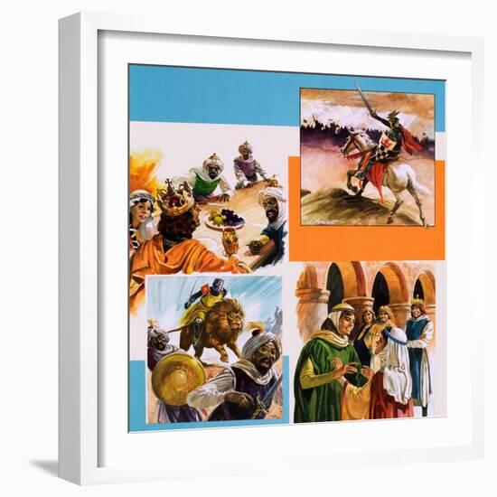 The Travels of Sir Isumbras-Andrew Howat-Framed Giclee Print