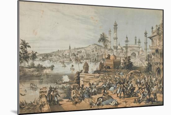 The Treacherous Massacre of English Women and Children at Cawnpore by Nena Sahib-Thomas Packer-Mounted Giclee Print