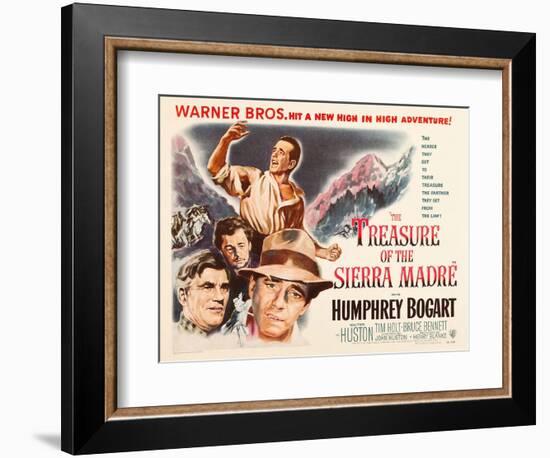 The Treasure of the Sierra Madre, 1948-null-Framed Giclee Print