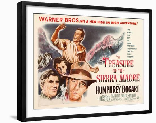 The Treasure of the Sierra Madre, 1948-null-Framed Giclee Print