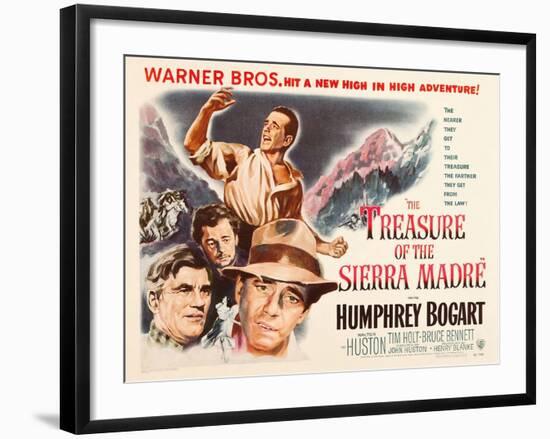 The Treasure of the Sierra Madre, 1948-null-Framed Giclee Print