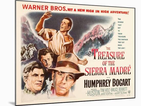 The Treasure of the Sierra Madre, 1948-null-Mounted Giclee Print