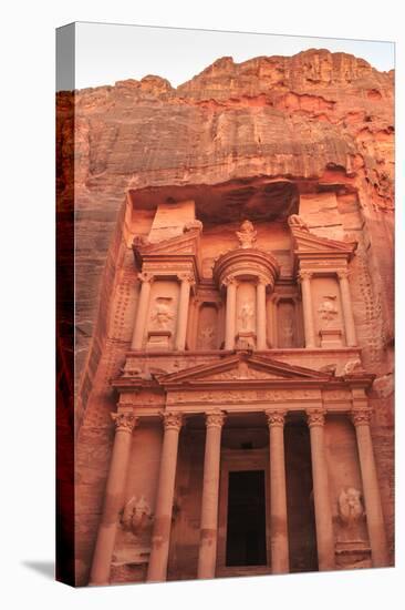 The Treasury (Al-Khazneh), Petra, UNESCO World Heritage Site, Jordan, Middle East-Eleanor Scriven-Stretched Canvas