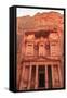 The Treasury (Al-Khazneh), Petra, UNESCO World Heritage Site, Jordan, Middle East-Eleanor Scriven-Framed Stretched Canvas