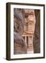 The Treasury as Seen from the Siq, Petra, Jordan, Middle East-Richard Maschmeyer-Framed Photographic Print