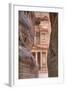 The Treasury as Seen from the Siq, Petra, Jordan, Middle East-Richard Maschmeyer-Framed Photographic Print