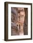 The Treasury as Seen from the Siq, Petra, Jordan, Middle East-Richard Maschmeyer-Framed Photographic Print