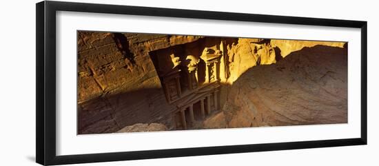 The Treasury at Petra, Wadi Musa, Jordan-null-Framed Photographic Print