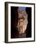 The Treasury, at the End of the Siq, Petra, Jordan, Middle East-Sergio Pitamitz-Framed Photographic Print