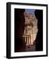 The Treasury, at the End of the Siq, Petra, Jordan, Middle East-Sergio Pitamitz-Framed Photographic Print