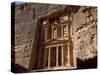 The Treasury Building (Al Khazneh), Petra, Unesco World Heritage Site, Jordan, Middle East-Sergio Pitamitz-Stretched Canvas