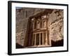 The Treasury Building (Al Khazneh), Petra, Unesco World Heritage Site, Jordan, Middle East-Sergio Pitamitz-Framed Photographic Print