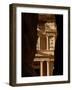 The Treasury Building at the End of the Siq, Petra, Jordan, Middle East-Sergio Pitamitz-Framed Photographic Print