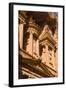 The Treasury, El-Khazneh, Petra, UNESCO Heritage Site, Jordan.-Nico Tondini-Framed Photographic Print