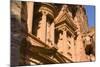 The Treasury, El-Khazneh, Petra, UNESCO Heritage Site, Jordan.-Nico Tondini-Mounted Photographic Print