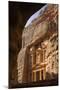 The Treasury, El-Khazneh, Petra, UNESCO Heritage Site, Jordan.-Nico Tondini-Mounted Photographic Print