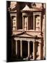 The Treasury (El Khazneh), Petra, Unesco World Heritage Site, Jordan, Middle East-Bruno Morandi-Mounted Photographic Print