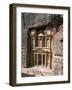 The Treasury (Khaznat Far'Oun), Dating from the 1st Century Bc, at End of Siq, Petra-Christopher Rennie-Framed Photographic Print