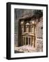 The Treasury (Khaznat Far'Oun), Dating from the 1st Century Bc, at End of Siq, Petra-Christopher Rennie-Framed Photographic Print