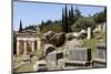 The Treasury of the Athenians. Delphi , UNESCO World Heritage Site, Peloponnese, Greece, Europe-Jean-Pierre De Mann-Mounted Photographic Print