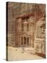 The Treasury, Petra, Jordan, Middle East-Julia Bayne-Stretched Canvas