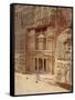 The Treasury, Petra, Jordan, Middle East-Julia Bayne-Framed Stretched Canvas